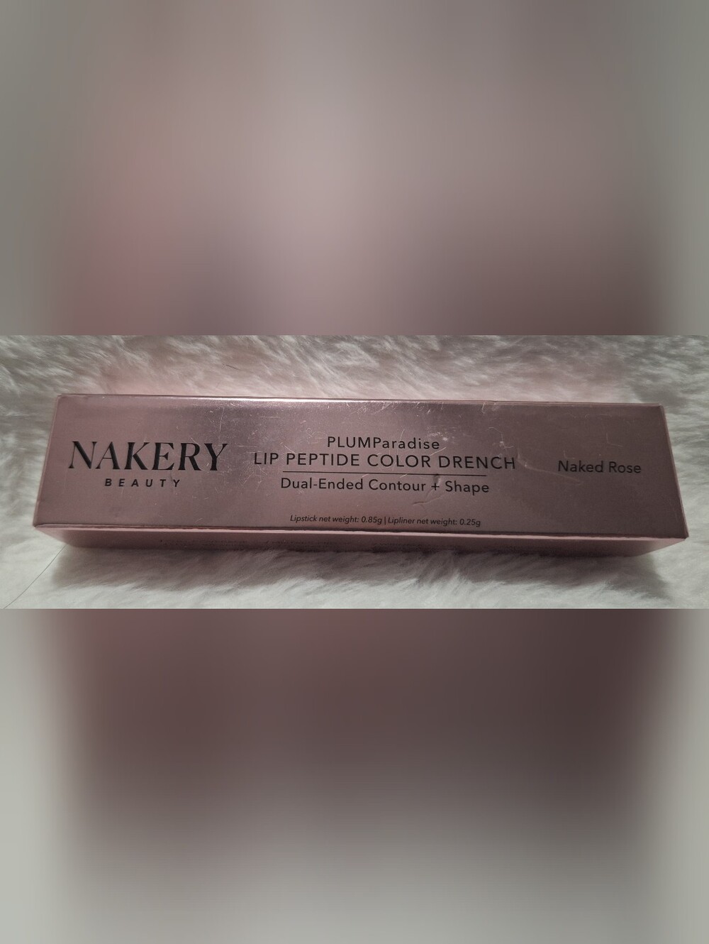 Nakery Beauty PLUMParadise Lip Peptide Color Drench — Naked Rose Pink